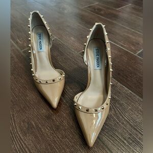 Gold & Tan Steve Madden Heels